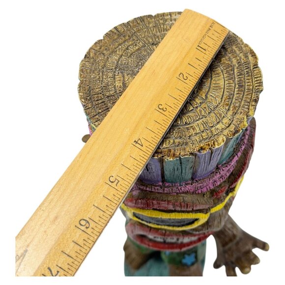 Kahuna Tik Surfer Dude Resin 15 inch Statue Perfect Tiki Bar Decor - Picture 8 of 11